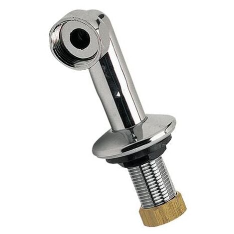 RACCORD COLONNETTE DROIT CHROME - FEMELLE