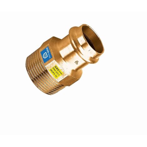 Raccord combiné transition 15 mm x 1/2'' F/FM contour V