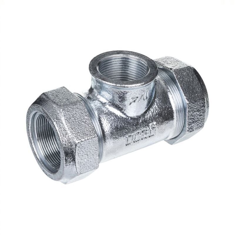 Gebo - Té réparation acier départ f 40x49