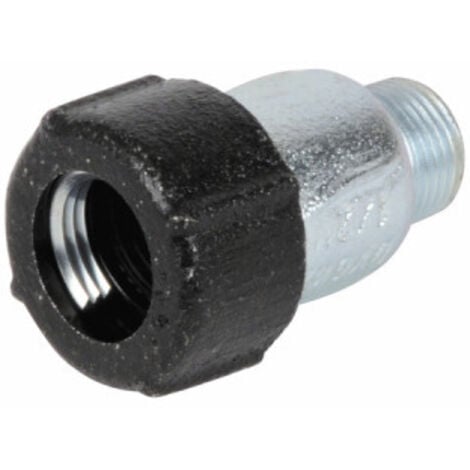 Raccord compression GEBOQUICK pour tube Acier/PE 19,7-21,8mm - Mâle 1/2"