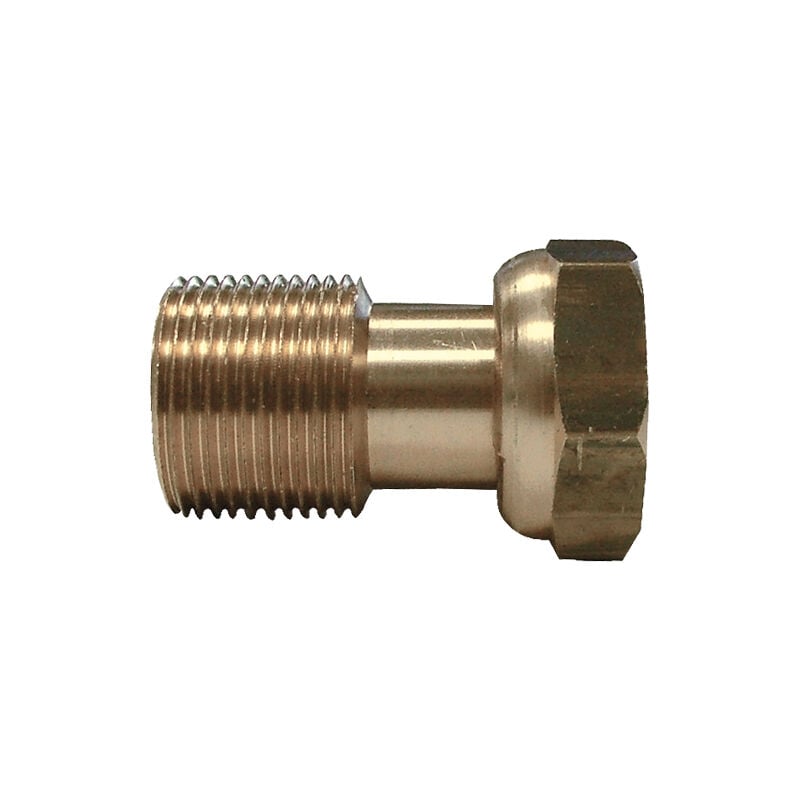 Raccord de compteur laiton à écrou prisonnier - Diamètre : 1'' - 1''