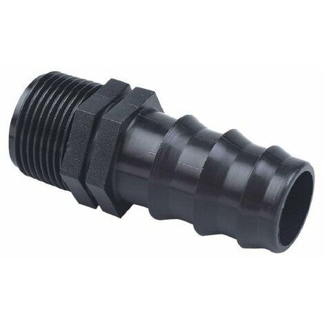 Raccord cannelé droit mâle Cap Vert