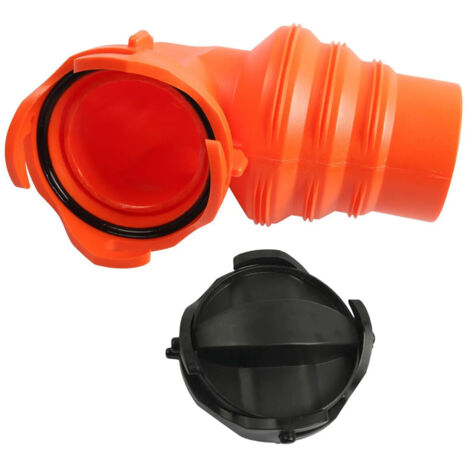 Raccord coud pour tuyau de vidange de campingcar