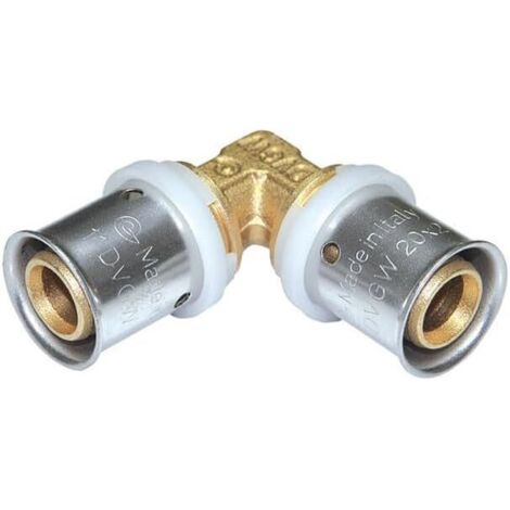 Raccord CoudÃ© en Laiton 16 mm, Lot de 50 PiÃ¨ces
