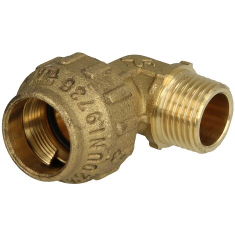 Raccord coudé 63 mm  2’’ FM pour tuyaux PE