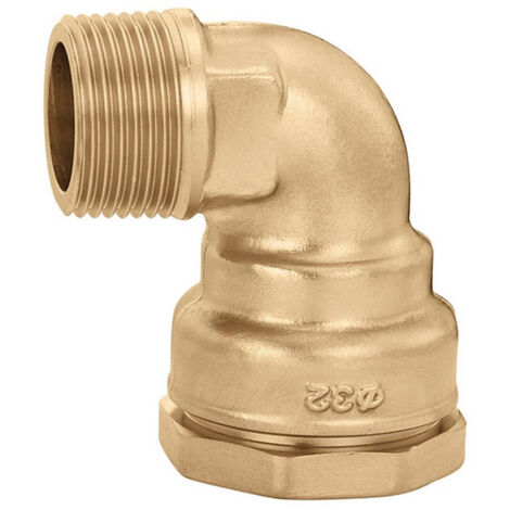Raccord coudé 867 Laiton 50x1 1/2 pouce Ext