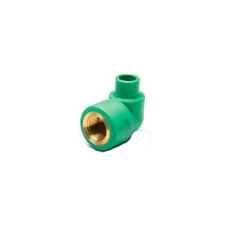 Raccord coudé 90º RH - H - AQUATHERM Dimensions : Ø25mm x 1/2".