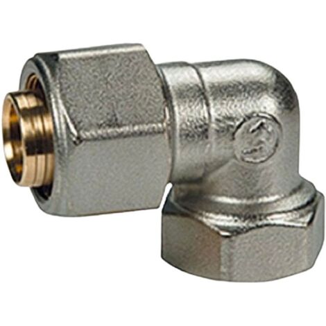 Raccord coudé à 90 degrés pour tuyaux Giacomini fileté F 1 pouce 32x3 R563MX126