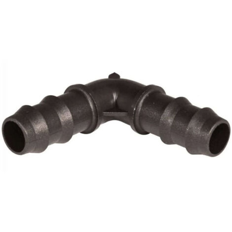 Raccord Coudé  Goutte À Goutte Ø16mm Cannelé Par 2 - 2 pièces - RAIN