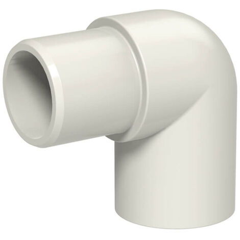 Raccord coudé IDMAR en PVC à 90° pour collage 1/2" - eau froide