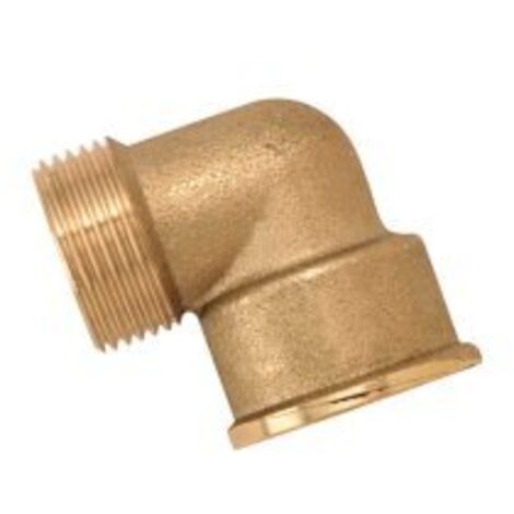 Raccord coude mâle femelle 94, filetage 20x27 - BOUTTÉ