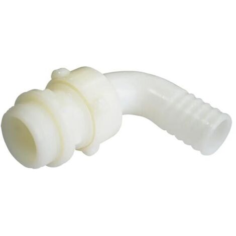 Raccord Coude Polyamide Pompe M.26X34 D25 Boutte