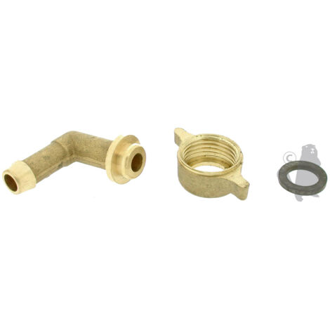 Raccord Coudé Pour Tuyau De 10mm. -pl