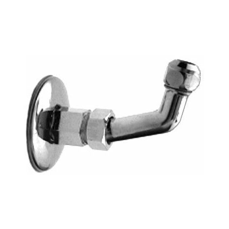 Raccord coude sous lavabo complet 1 / 2x10