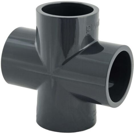 Raccord croix diamètre 50 et 63 mm Unité 63mm Unité