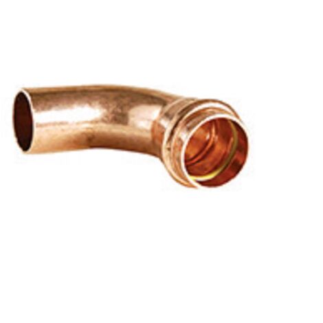 Raccord cuivre à sertir gaz B-PRESS GAS coude 45° MF - Diamètre: 14 mm
