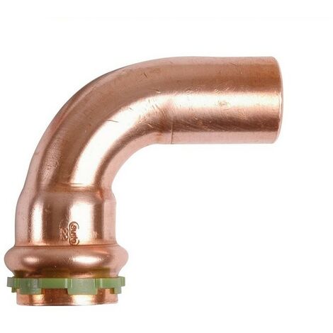 Raccord cuivre coudé 90° Sudopress mâle femelle 14 - AALBERTS IPS - 6670017