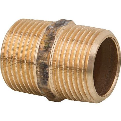Raccord cuivre Viega double nipple filetage mâle 1 pouce