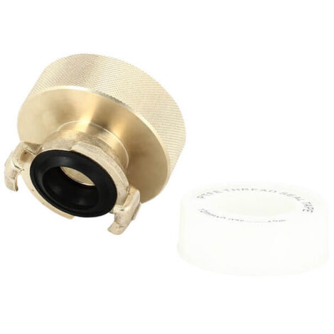 Raccord cuve eau S60X6 laiton - Raccord express mâle