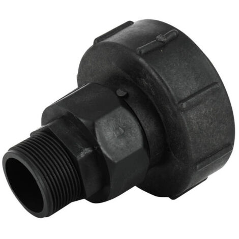 Raccord cuve S100X8 - Fileté mâle 1''1/2 Pas gaz (40x49 mm)