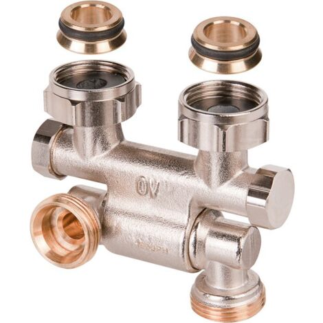 Raccord d'arrêt droit - MF 3/4' - ZB Multiflex orientable - Oventrop
