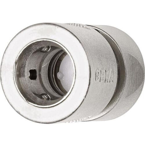 Raccord d´arrêt pour tuyau plus laiton nickelé taille du tuyau 13 mm