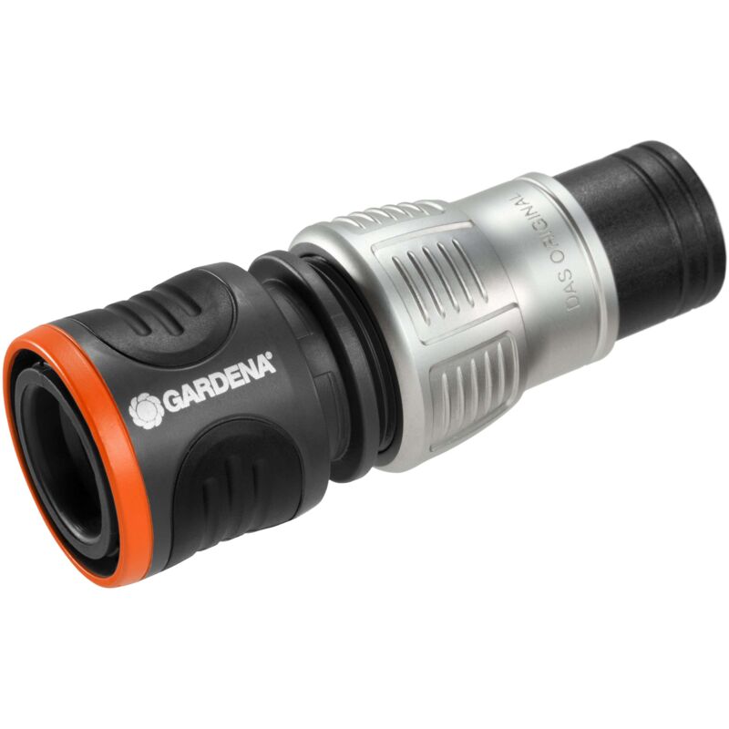 Raccord Aquastop Premium GARDENA Adapté tuyau Ø13mm et Ø15mm Power Grip Garantie - vue 2