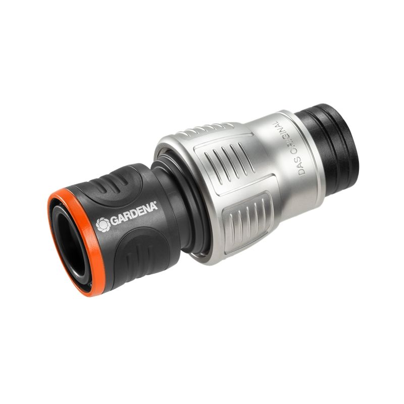 Gardena - premium 3/4'', pièce détachée raccord aquastop, noir, 10 x 4.5 x 4.5 cm