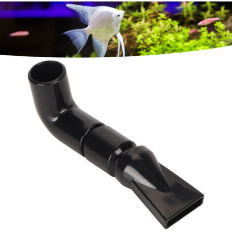 Raccord d'arrosage plat pour aquarium, embout d'évacuation d'eau moyen
