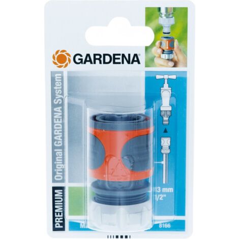 Raccord d'arrosage rapide Premium pour tuyau 13 - 15 mm, Orange - Gardena 8166-20