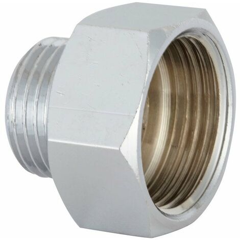 Raccord de bec, mâle / femelle 15 x 21/20 x 27 mm