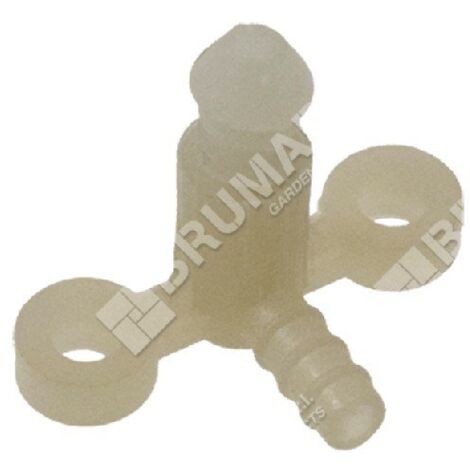 Raccord de durite d'huile pour scies électriques IKRA - COMPATIBLE MOGATEC - 042087