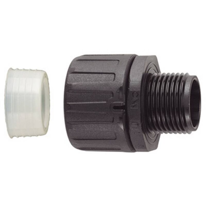 HellermannTyton 166-21603 HGL21-S-M20 IP68 Straight Conduit Fittin...