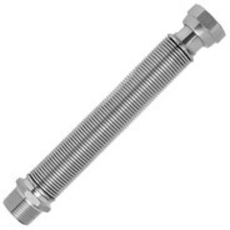 Raccord de gaz extensible en acier inoxydable Dimensions : 1/2 "x300x600 M-H