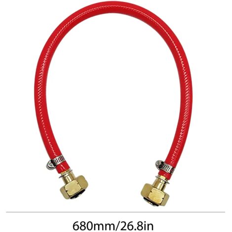 Raccord de gonflage pour bouteille de gaz liquéfié (GPL) d'Europe de l'Est, raccord de remplissage, tuyau en caoutchouc, accessoires durables pour réchauds de jardin portables.