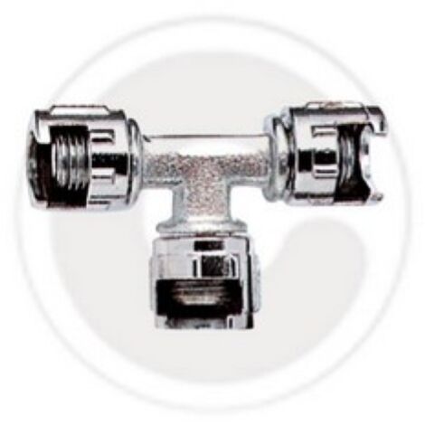 Raccord de jonction en T 1/4 &quotAni Art 12B pour air comprimA