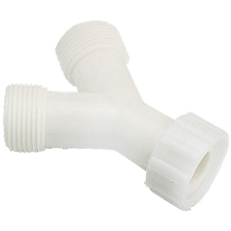 Raccord de jonction en Y 3 4 pour tuyau d alimentation de machine à laver 451 20
