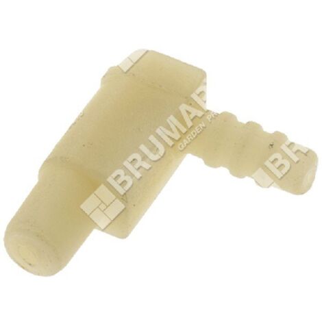 Raccord de pipe d'huile angulaire pour sécateur IKRA - COMPATIBLE MOGATEC - 043284