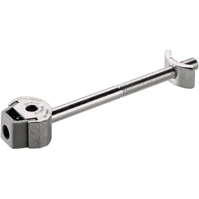 Raccord de plan de travail, acier galvanisé, longueur 100 mm Hettich