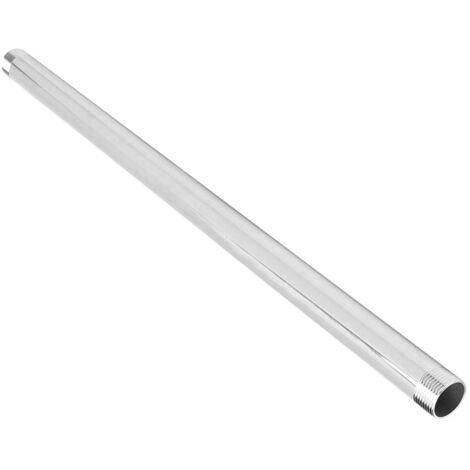 Raccord de Plomberie en Acier Inoxydable, Tige d'Extension Filetée Mâle G3/4 de 50cm pour Système de Tuyauterie