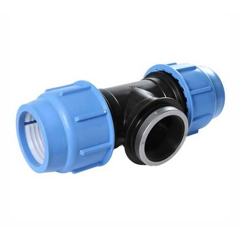 Raccord de pression en polypropylène T 1/2" mm 20