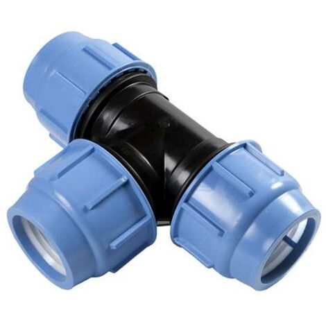 Raccord de pression en polypropylène T mm 20
