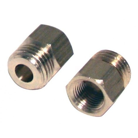 Raccord de réduction M1/4 x F1/8 (2pcs) - Laiton - M1/4 x F1/8 (2pcs)