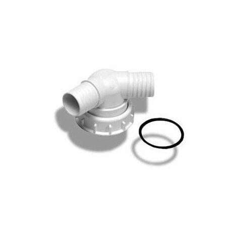 Raccord de refoulement de la pompe Novellini A T D I RACTN blanc