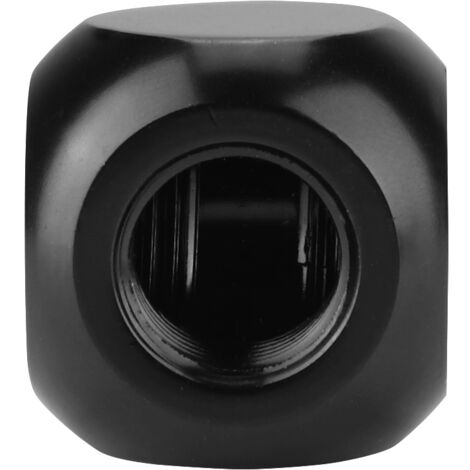 Raccord de refroidissement PC laiton 3 voies filetage intérieur G1/4 sphérique pour tube