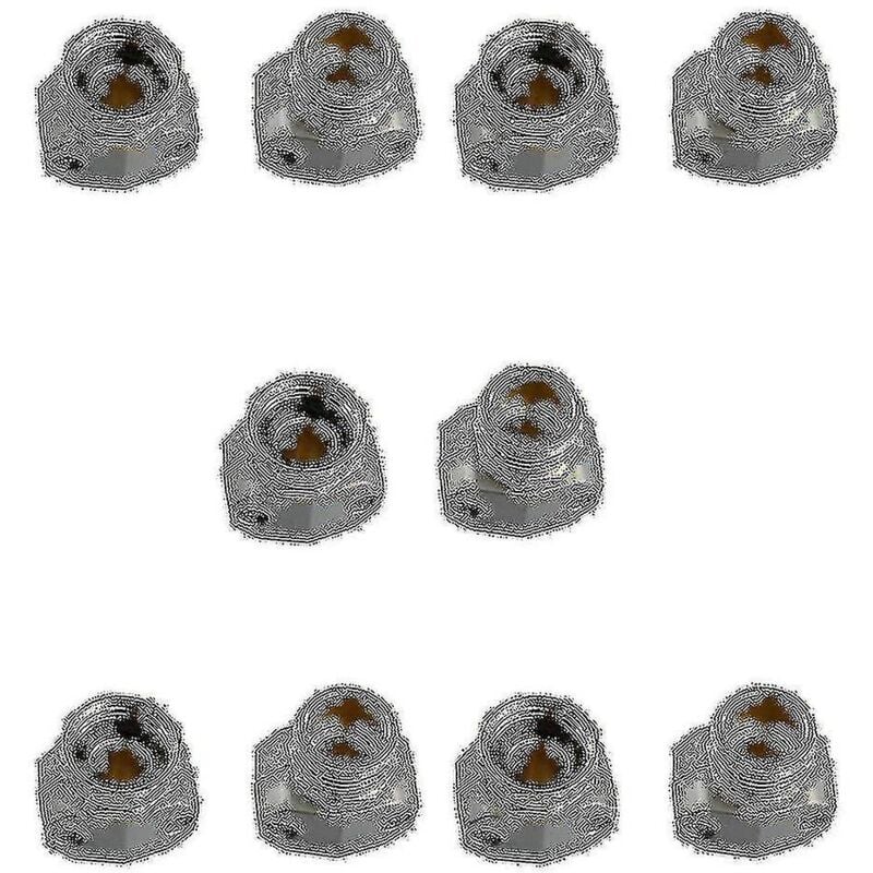 Raccord de réparation de tuyau en métal pour raccord de tuyau d'arrosage de 3/4 po ou 5/8 po mâle et