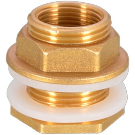 Raccord de réservoir d'eau en cuivre 1/2" 3/4" 1" mâle femelle, raccord de plomberie pivotant, adaptateur pour tuyau d'arrosage