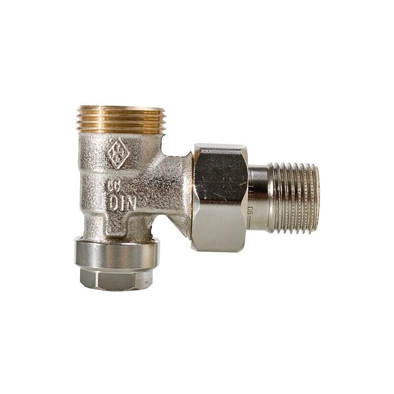 Heimeier - Raccord de retour imi Regulux DN15 (1/2') x eurocone, modèle d'angle