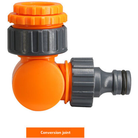Raccord de robinet anti-pliure en plastique, 4 ou 6 points, filetage interne, raccord de robinet pivotant, embout rotatif à 180 degrés (adaptateur séparé)