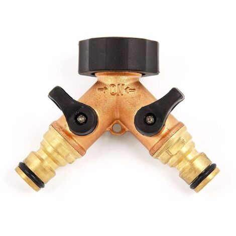 Raccord de Robinet Nez Double